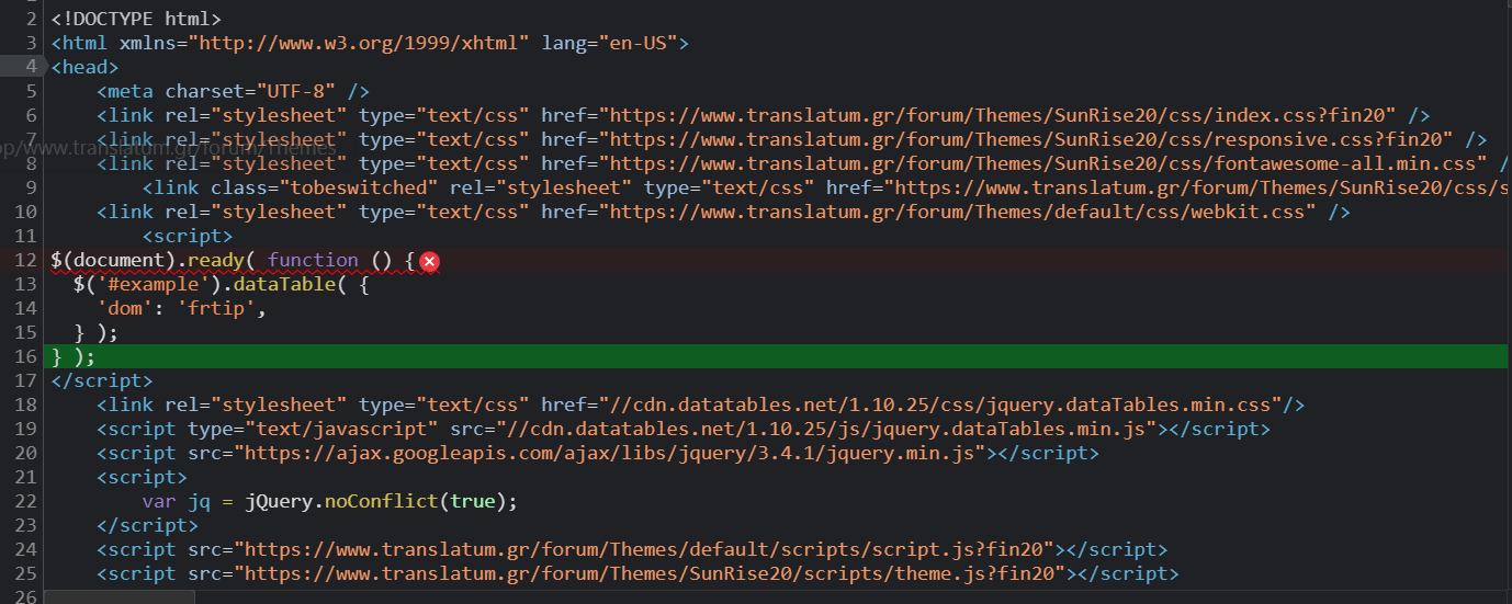 Uncaught ReferenceError Is Not Defined DataTables Forums Uncaught ReferenceError Is Not Defined DataTables Forums