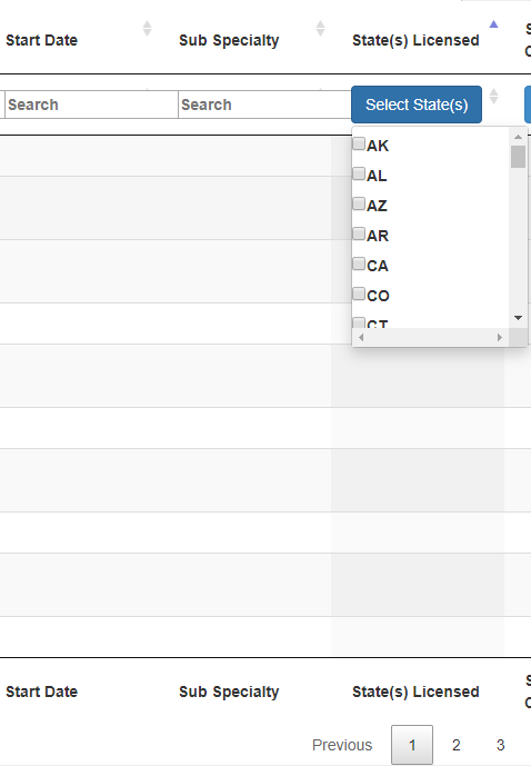 Dropdown Multiselect Checkbox Filter DataTables Forums
