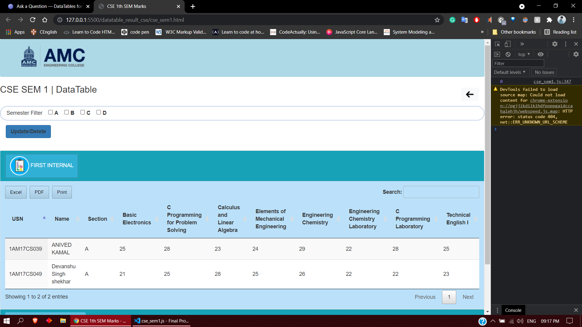 How To Calculate Average From The Data Table Columns DataTables Forums