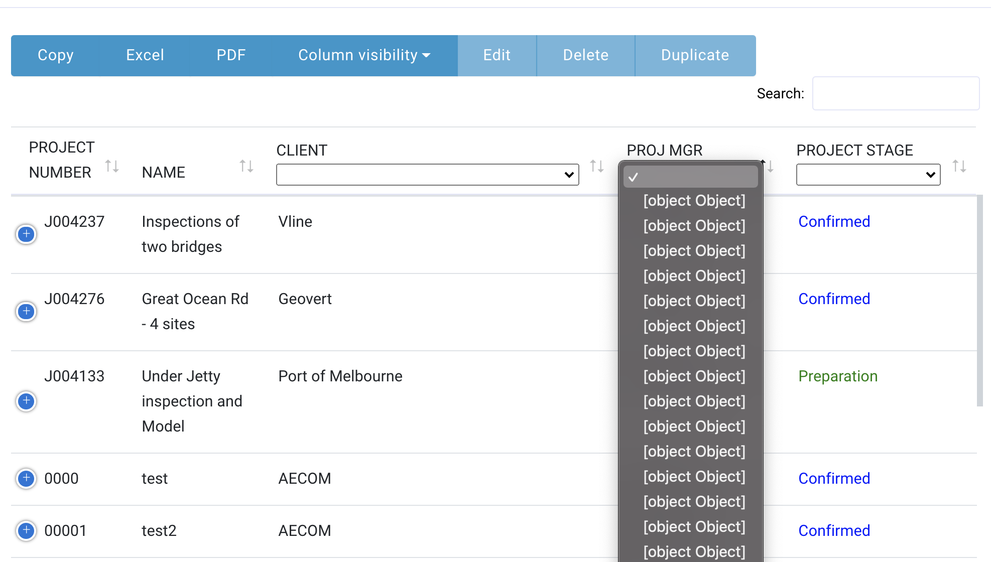 Filter On A Rendered Column — Datatables Forums 5584