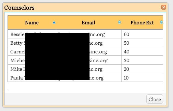 Small Problem Line Underneath Table DataTables Forums